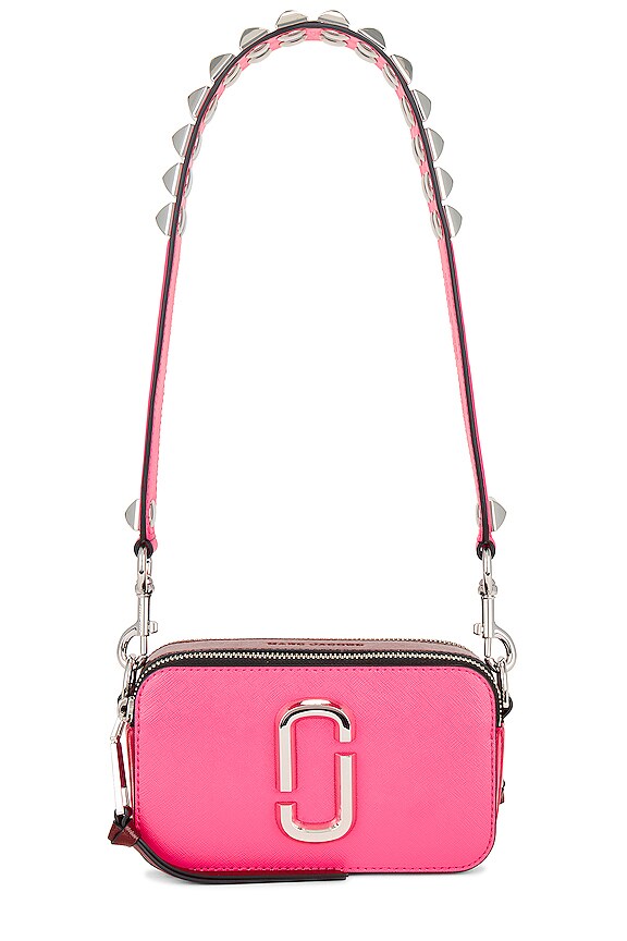 Marc Jacobs The Studded Snapshot in Magenta Multi | REVOLVE