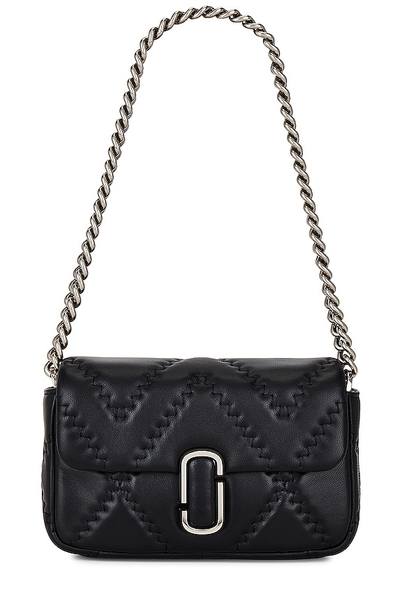 view 2 of 5 The Quilted Leather J Marc Mini Bag in Black