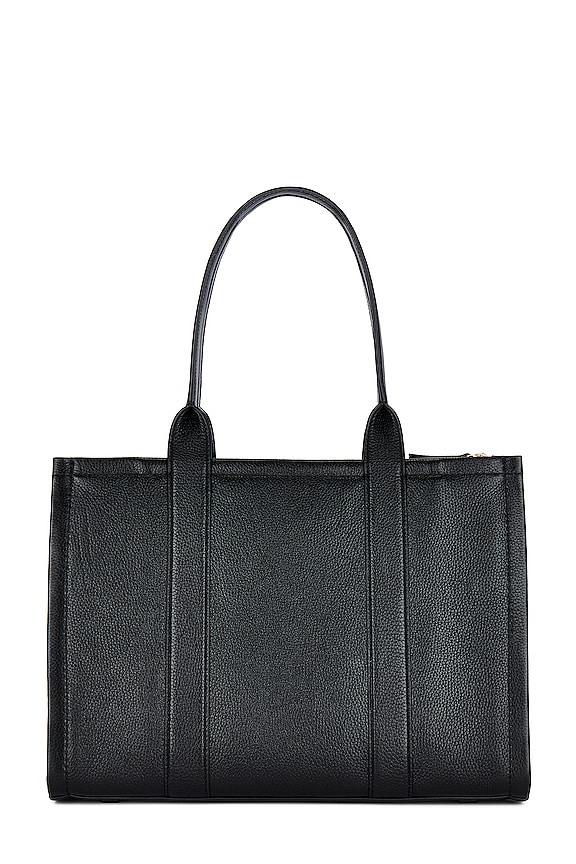view 2 of 5 The Leather Work Tote Bag in Black