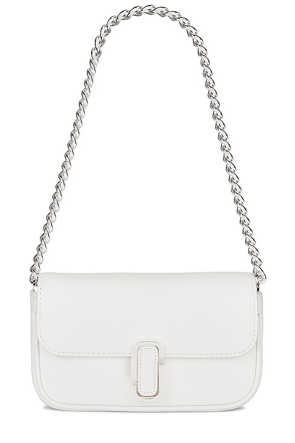 view 2 of 6 The J Marc Mini Bag in White & Silver