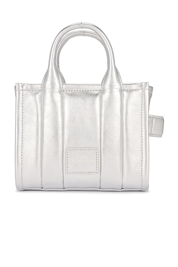 view 2 of 6 BOLSO TOTE MICRO in Silver