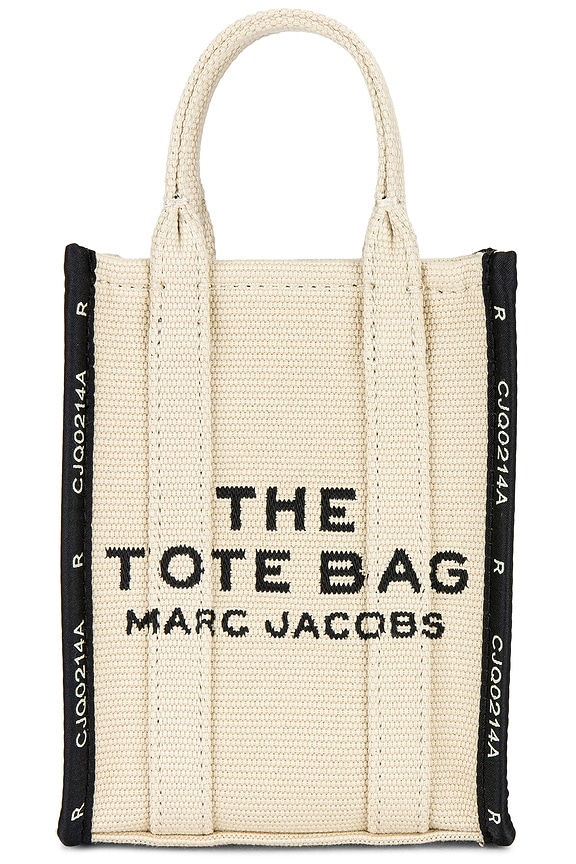 view 2 of 6 The Jacquard Crossbody Tote Bag in Warm Sand