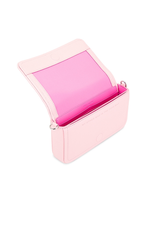 Marc Jacobs The Leather Mini Bag in Ribbon Pink | REVOLVE