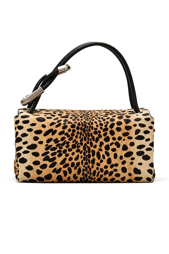 view 2 of 5 The Cheetah Haircalf Mini Dual Bag in Black Multi