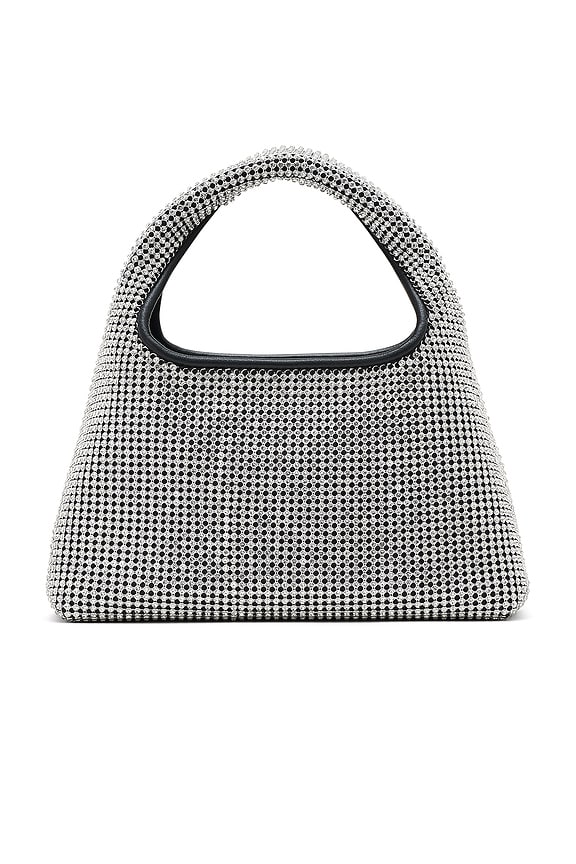 view 2 of 5 The Rhinestone Mini Sack Bag in Crystals