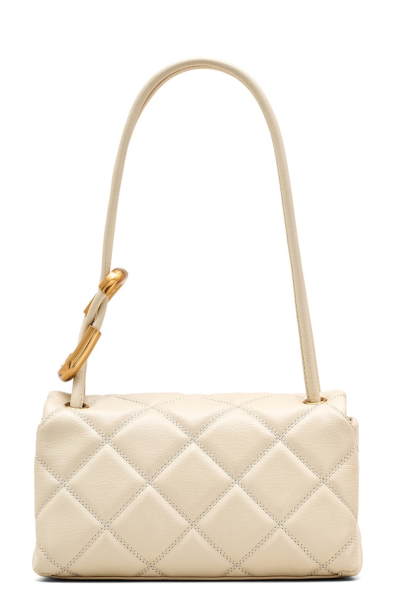 view 2 of 5 The Mini Dual Shoulder Bag in Cloud White