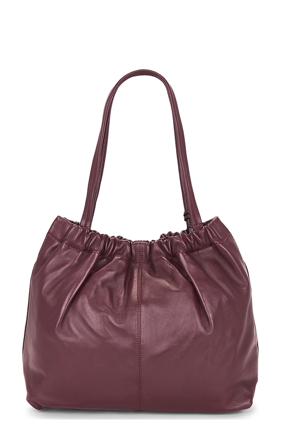 view 2 of 5 The Cristina Tote in Dark Plum