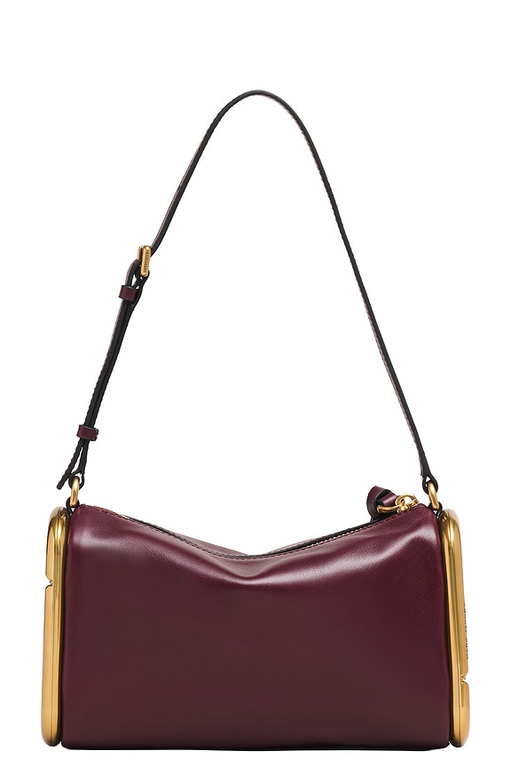 view 2 of 5 Scene Small Shoulder Bag in Dark Port