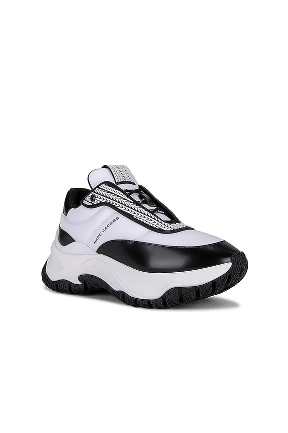 view 2 of 6 The Lazy Runner in White & Black