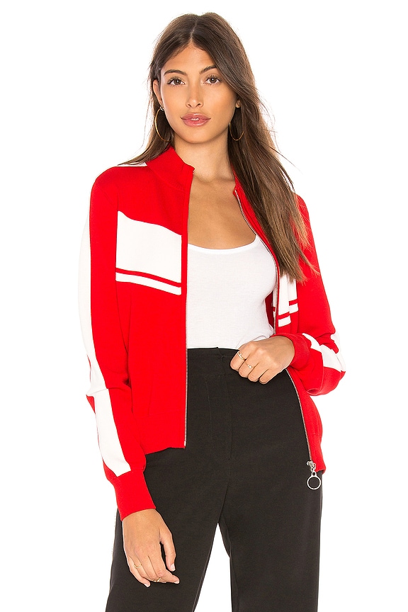 view 2 of 5 CHAQUETA in Red & White
