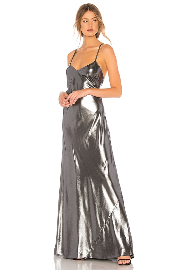 view 2 of 4 ROBE DE SOIRÉE in Gunmetal