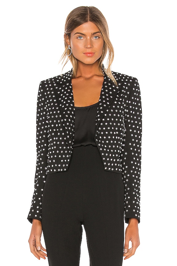 view 2 of 6 Crystal Jacket in Black