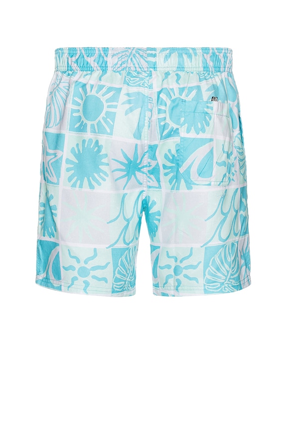 view 2 of 5 Surf Sway Classic Swim Trunks in Aqua