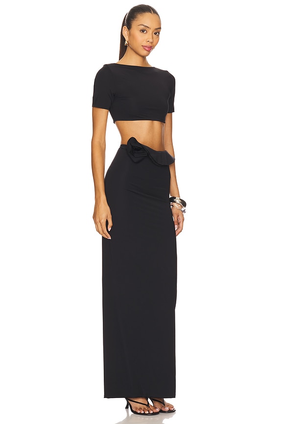 view 2 of 4 MAXIVESTIDO COWAN in Black