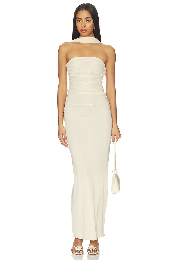 view 1 of 4 Arena Dress in Macadamia