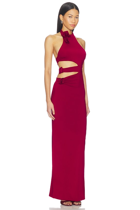 view 2 of 4 Tempus Maxi Dress in Carmesi