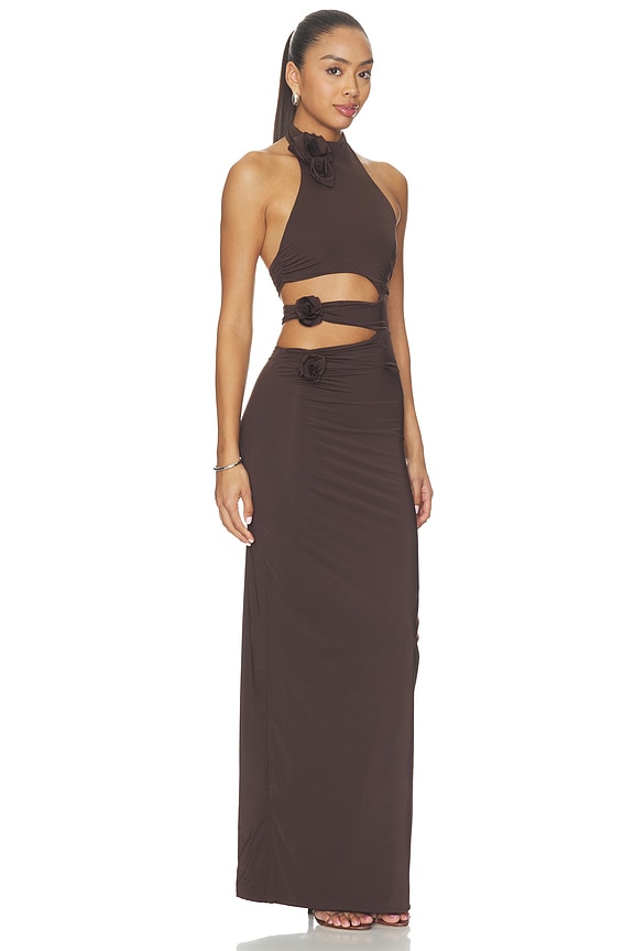 view 2 of 3 Tempus Maxi Dress in Habano