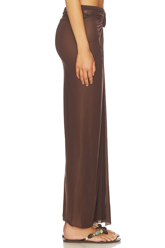 view 2 of 6 Pollera Skirt in Wood