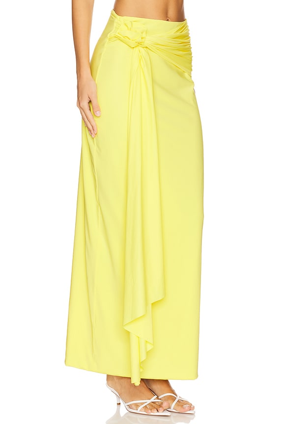 view 2 of 6 Crisol Maxi Skirt in Mimosa