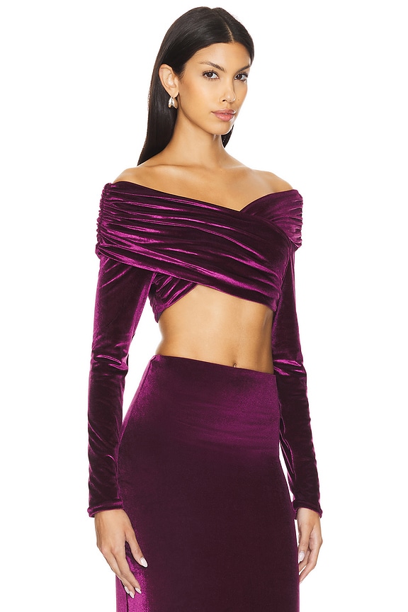 view 2 of 4 Lido Top in Plum