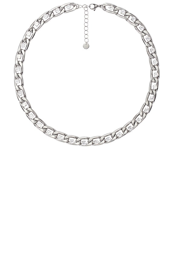 view 1 of 2 Chain Link Necklace in Silver