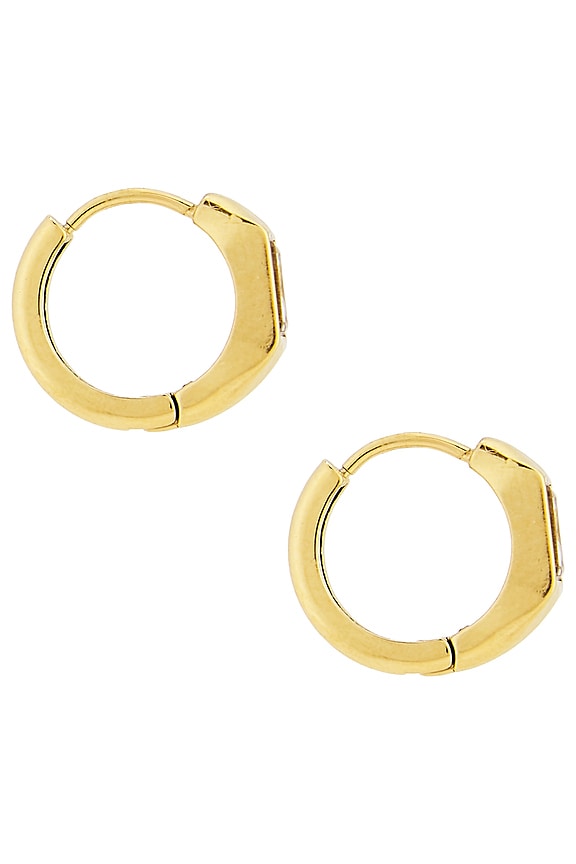 view 2 of 3 PENDIENTES DE ARO CHLOE in Gold