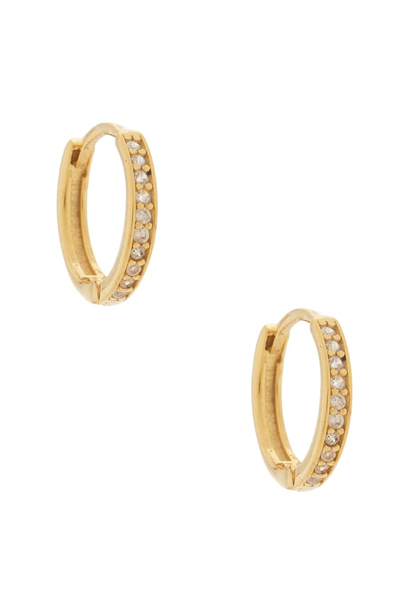 view 1 of 3 BOUCLES D'OREILLES HUGGIES ICON in Gold
