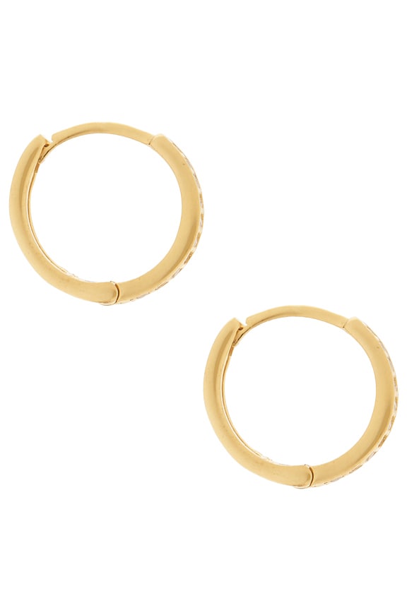 view 2 of 3 BOUCLES D'OREILLES HUGGIES ICON in Gold