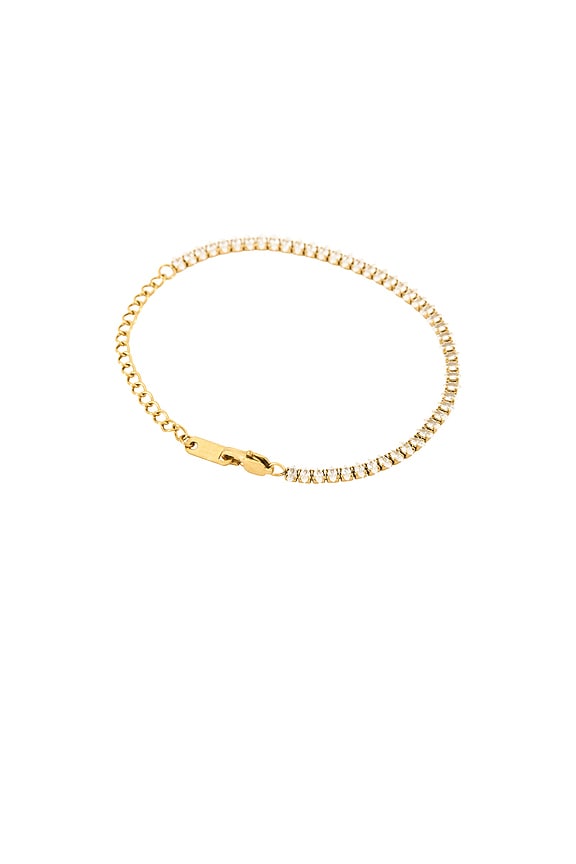 view 2 of 2 Marquis Tennis Bracelet in Gold