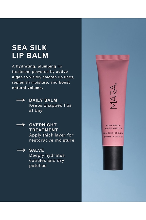 view 2 of 8 Sea Silk Lip Balm in Nude Beach