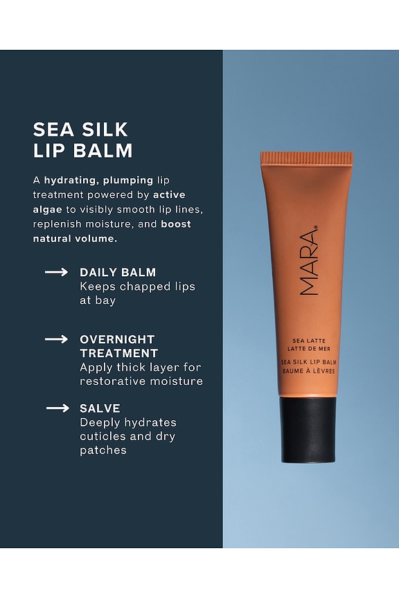 view 2 of 8 BAUME POUR LES LÈVRES SEA SILK LIP BALM in Sea Latte