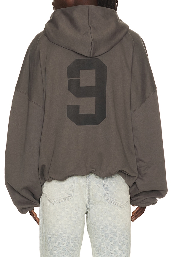 view 2 of 4 SWEAT À CAPUCHE INFLATED in Washed Grey