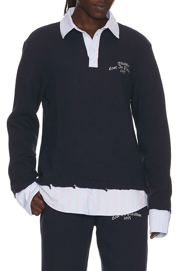 view 1 of 5 2in1 Varsity Polo in Navy