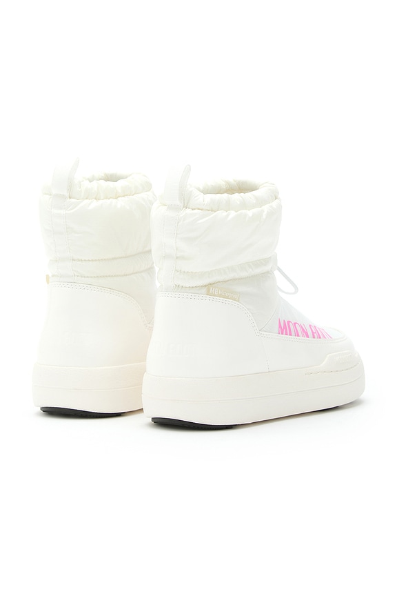 view 2 of 2 BOTTINES GLITTER in White