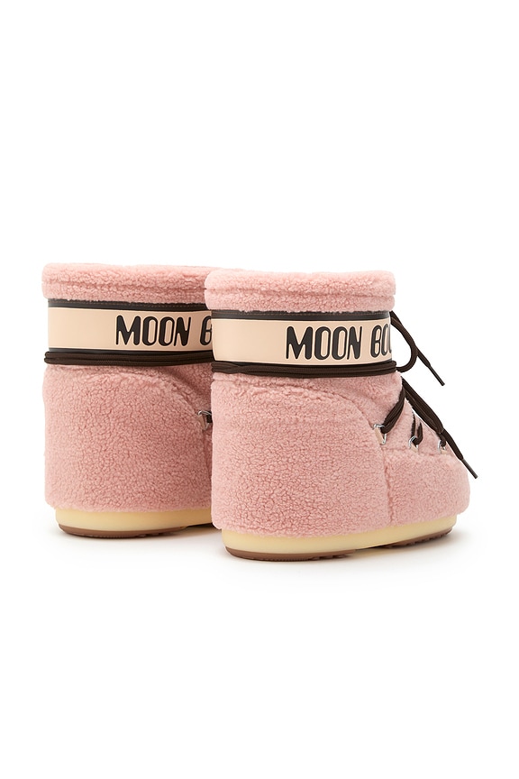 view 2 of 2 Kids Icon Fleece Low Boot in Pink