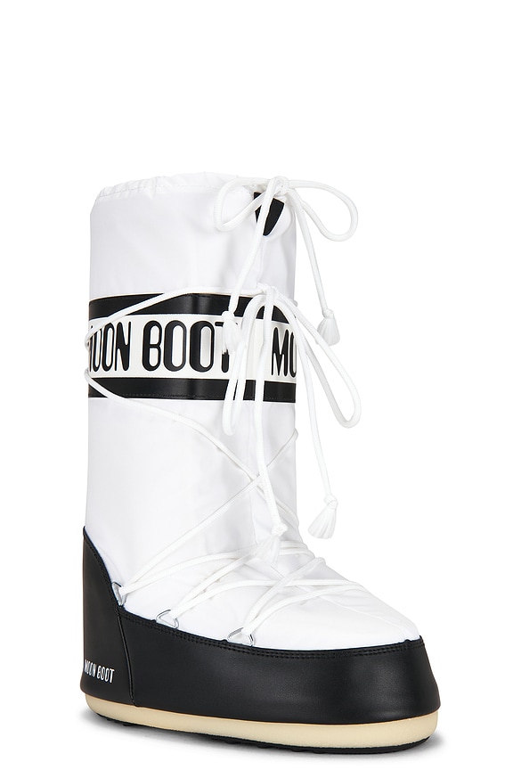 view 2 of 5 Icon Nylon Boot in Black & White