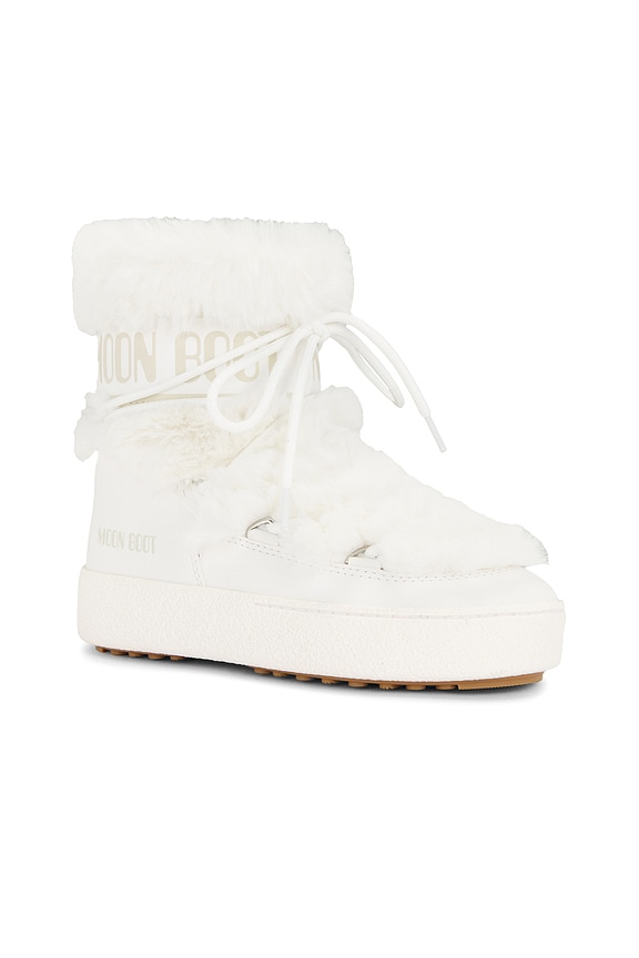 view 2 of 5 Ltrack Faux Fur WP Boot in White
