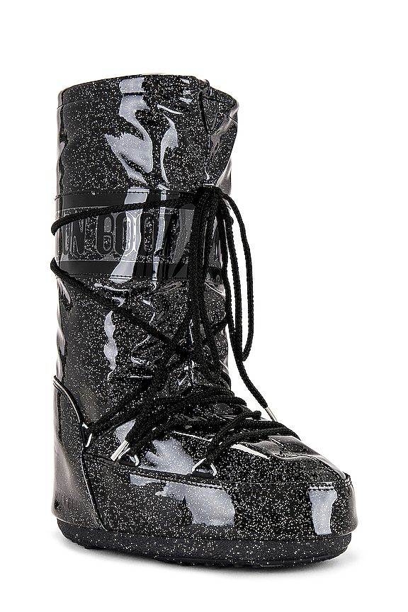 view 2 of 5 BOTTINES ICON GLITTER in Black