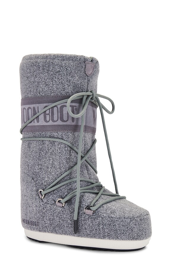 view 2 of 5 Icon Felt Boot in Grey