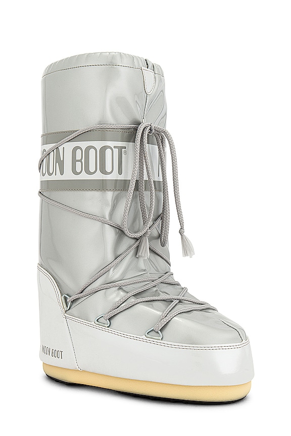 view 2 of 5 BOTTINES VINILE MET in White