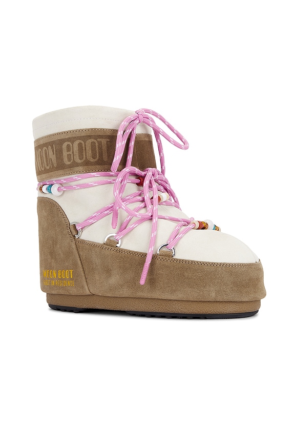 view 2 of 5 BOTA LOW SUEDE BEADS in Honey & White Sand