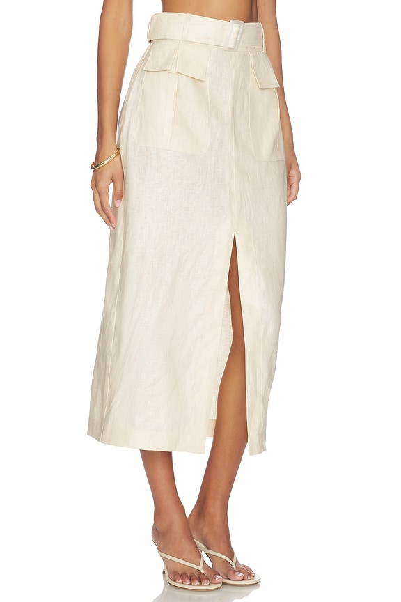 view 2 of 6 JUPE MIDI in Cream