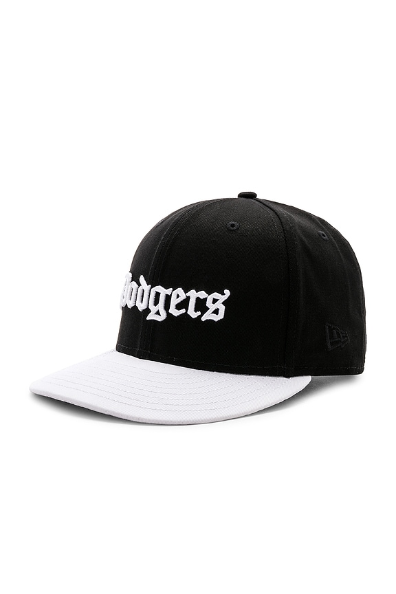 view 2 of 4 x New Era Dodgers Cap in Black