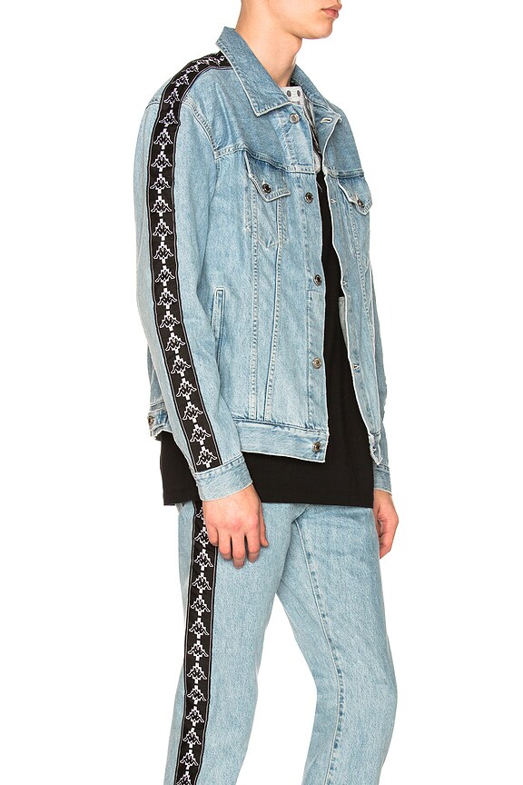 view 2 of 5 BLOUSON EN JEAN in Light Wash