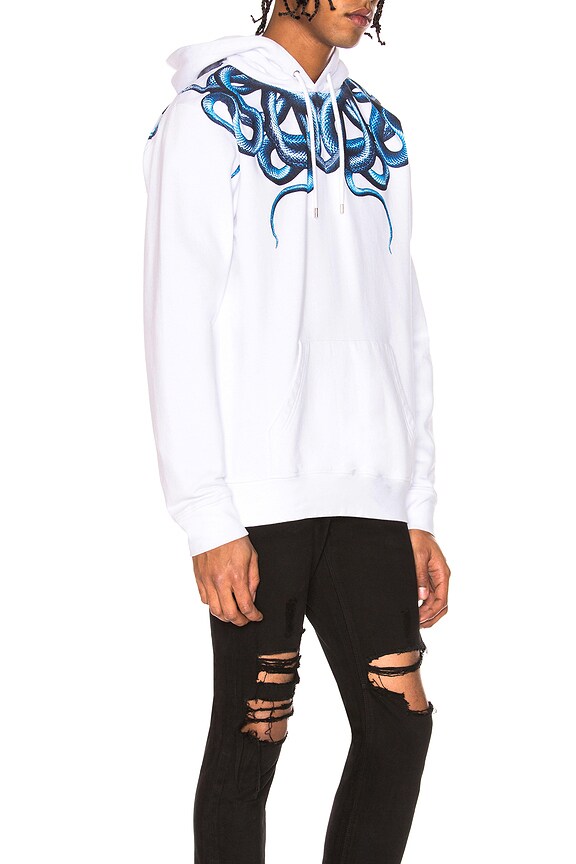 view 2 of 4 Snake Hoodie in White