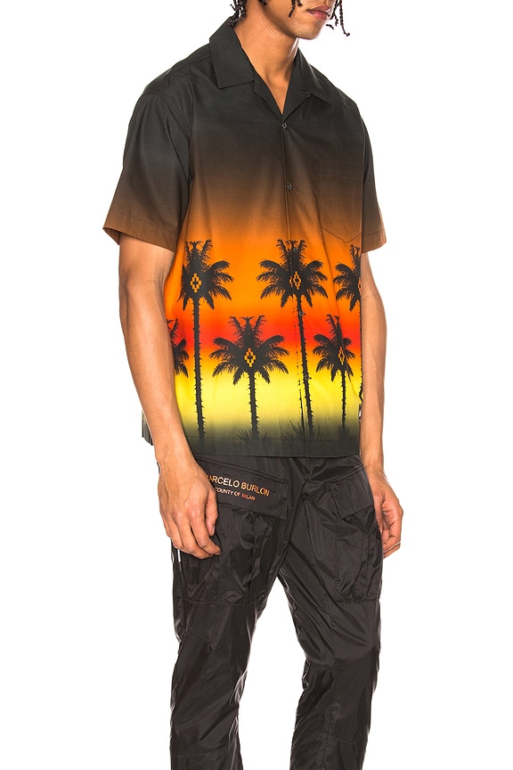 view 2 of 4 Red Palm Shirt in Multicolor