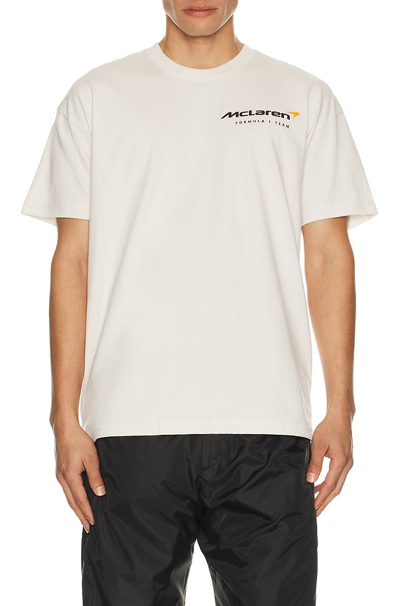 view 2 of 4 In The Fast Lane Tee in Cream