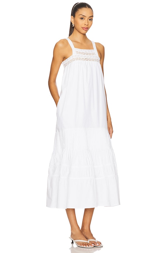 view 2 of 3 Sylvie Dress in White