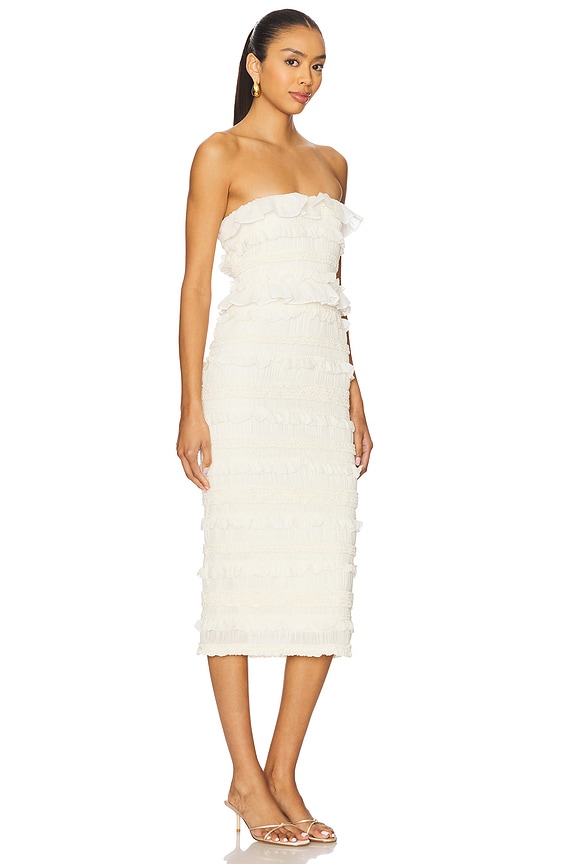 view 2 of 4 Annalise Dress in Ivory