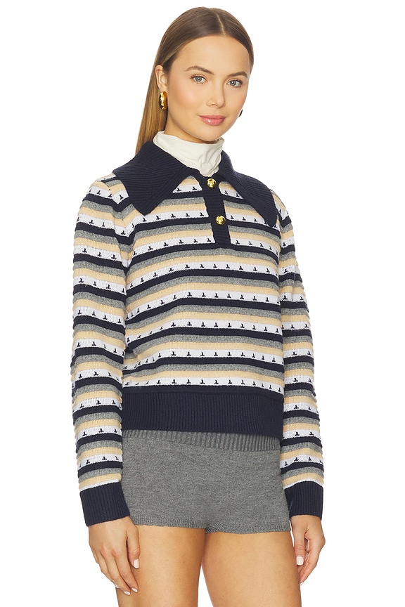 view 2 of 4 Jones Sweater in Navy Multi